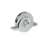 Ruota cancelli Ibfm c/sup. interno 1 cuscinetto gola tonda d.16 art.392/P COPPIA