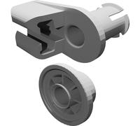 Ruota Carrello Ricambio per Lavastoviglie Siemens Bosch Cestello Rullo