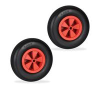Ruota carrello Ruote per carriola Pneumatici antiforatura 33 cm 100 kg