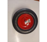 Ruota Carriola Perno Corto 17 cm 3.50-8