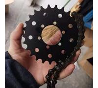 Ruota Catena 25 Denti per Catena 410 Materiale Durevole Prestazioni Eccellenti