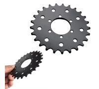 Ruota catena bici ingranaggi ultra resistente 25T per catena 410 resistenza senz