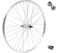 Ruota / Cerchio Anteriore 20 " X 1.75 Bici Attacco Standard + Dadi E Flap
