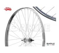 Ruota / Cerchio Anteriore Bici R - Bacchetta 26 x 1 .3/8 ACCIAIO CROMATO - EPOCA