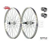 Ruota / Cerchio Anteriore + Posteriore 24 " x 1.75 Bici MTB - Cambio 5 - 6 - 7 V