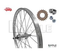 Ruota / Cerchio Posteriore 20 x 1.75 + Pignone 16 Denti Bici Graziella - MTB