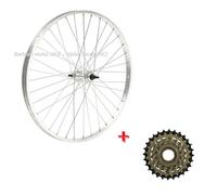 RUOTA CERCHIO POSTERIORE BICI BICICLETTA MTB 26 POLLICI MTB + PIGNONE 7 VEL.