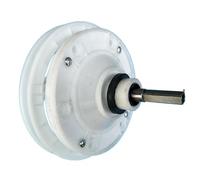 Ruota cinghia riduttore lavatrice diametro 14,5 cm vite distante 5,2 cm albero quadro con 6 fori