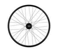 Ruota città 27,5" anteriore con dado, asse pieno, cerchio nero Mach1 M910, mozz