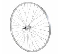 Ruota city patin 650x30a (26x1 3-8) posteriore cerchio e mozzo in alluminio asse