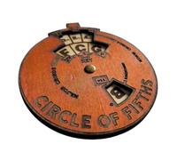 Ruota compasso per chitarra basso, in legno massiccio, accessorio per voci musicali per principianti, adolescenti e professionisti, per scrittura di canzoni e strumenti