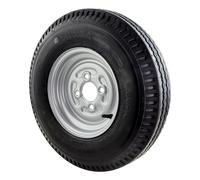 Ruota Completa 135/145-10 Trailer Rimorchio Mitas 3.50x10 5.00-10 79N / 6PR