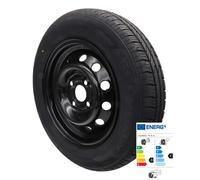 Ruota Completa 145R13 4 x 100 Ricambio Nero 4Jx13 Cerchio DOT 20/24