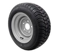 Ruota Completa 195/50B10 98N, Ruota 18x8.0-10 Mitas M+S Cerchio Acciaio 6.00x10