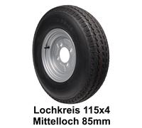 Ruota Completa 5.00-10C 437kg 4x115 Trailer 5.00x10 79N K-364 Stema