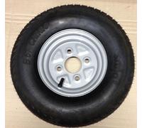 RUOTA COMPLETA CARRELLO 145 10 E 5 00 10 ATTACCO TEDESCO 4 x 60 x 100