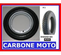 RUOTA COMPLETA COPERTONE CERCHIO E CAMERA 3-50-10 PIAGGIO VESPA PX 200
