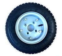 RUOTA COMPLETA MULETTO 4.00 8 8 PR TT VELOCITA' 30 KM ORARI ATTACCO FIAT 4X58X98