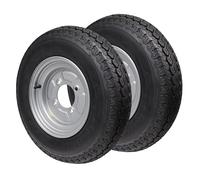 Ruota completa rimorchio 4.50 10 400 kg foro centrale 85 mm cerchio 4x115 pneumatico cerchio francese foro 3.50B x 10 H2 ET 0 (1)