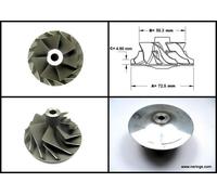 Ruota compressore del turbocompressore S200G 53269700006 53269710004 53267100...