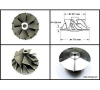 Ruota compressore turbocompressore MERCEDES OM906LA 53279887201