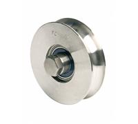 Ruota Comunello 310-100 Cancello Scorrevole Gola Semitonda Cuscinetto Ø98 220kg
