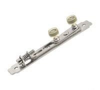 Ruota con cuscinetto superiore per porta scorrevole con funzione anti-oscillazione regolabile per un movimento silenzioso e fluido della porta (19,5 x 20 mm)