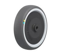Ruota da 125 mm con poliuretano termoplastico grigio elettricamente conduttivo s