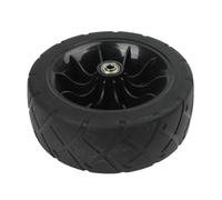 Ruota da 20,3 cm in gomma con mozzo in plastica per carrelli pieghevoli e carrelli multiuso