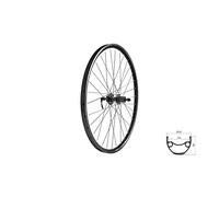 Ruota da bicicletta Kellys Draft Dsc 23 R Noir