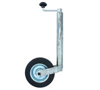 Ruota da fantino 42 mm per rimorchi roulotte ruota in acciaio 200 mm ALBERO A...