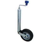 Ruota da fantino 48 mm per rimorchi roulotte con ruota centrata in acciaio da...