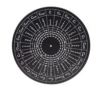 Ruota Degli Accordi - 33,5x30x1cm Disco Teorico Musicale Da Parete Pers Chitarra | Strumento Portatile Perr Apprendere - Visivo Educativo Per Studio Scale Tonalità E Composizione