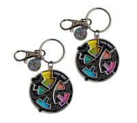 Ruota Dei Colori Fidget, Spilla Smaltata Fidget, Ruote Dei Colori per Artisti, Ruota Girevole a 20 Colori, Identifica Rapidamente Le Relazioni Tonali(A*2#)