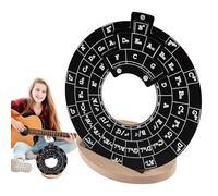 Ruota Del Cerchio Delle Quinte - Disco Pedagogico Musicale | Strumento Visuale Per Imparare Intervalli, Accordi E Toni | Accessorio Musica - Chitarra, Pianoforte, Solfège