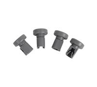 Ruota del cestello superiore della lavastoviglie da 4 pezzi for kit di sostituzione durevoli superiori