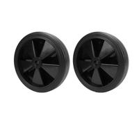 Ruota del Compressore 'aria 2pcs da 6 Pollici Ruote Universali 12 Fori Ruota in Gomma Sostituzione del Compressore 'aria Parte di 150 Mm di Diametro Facile mobilità