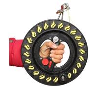 Ruota del kite， Avvolgitore, freno anti-inversione con cuscinetto grande, ruota for aquilone con cavo, bloccabile, kit for il volo di aquiloni all'aperto, for bambini e adulti