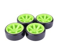 Ruota Del Pneumatico In Gomma 4PCS Per Tras D4 Per HSP Per HPI Per Sakura Per TT01 Per Tamiya 1/10 RC Drift On-road Auto Aggiornamenti Parti Ricambi Modellini RC