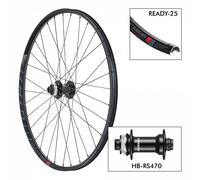 Ruota della bicicletta Black Jack D.Ready25 28H - RS470 Noir