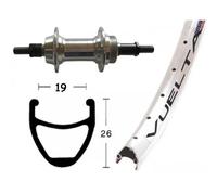 Winora Ruota Posteriore Vuelta Airline 1 6-8s Silver