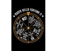 Ruota della Fortuna IT: Quaderno per il personale di supporto IT e il Service Desk Helpdesk Programmatori Geek (Ruled Paper, 120 Lined Pages, 6" x 9") Frasi di Supporto IT per Informatici e Nerd