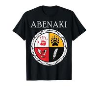 Ruota della medicina dei nativi americani della tribù Abenaki Maglietta