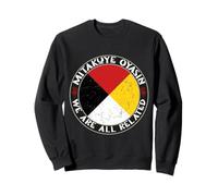 Ruota della Medicina dei nativi Americani - Mitakuye Oyasin Felpa