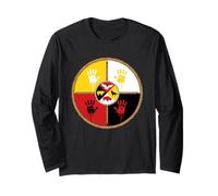 Ruota della Medicina dei nativi Americani MMIW Maglia a Manica