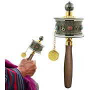 Ruota Della Preghiera Rotante Decor Per Meditazione Ergonomico