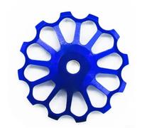Ruota della puleggia della bici da strada MTB 16T sistema di cuscinetti | Profilo del dente profondo, impedisce la caduta della catena, avvolgimento stabile, cambio chiaro, lega, opzione 17T