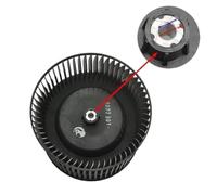 Ruota della ventola della cappa da cucina nera da 140 × 152 mm | Ventola for cappa da cucina nera, ruota di scarico dei fumi della cucina