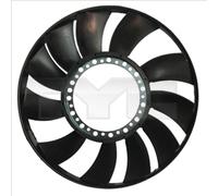 Ventola radiatore 802-0055-2 TYC per AUDI VW SKODA