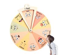 Ruota delle emozioni - ruota emotiva di giocattoli unici, ruota di espressione di sentimento | Ruota cromatica dei sentimenti di salute mentale, forniture per il rientro a scuola per l'asilo e